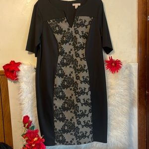 DB plus Size Midi Dress